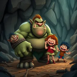 Ogre Family Dramas - Text-based game