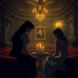 Sisterly Secrets: A Devious Tale - Text-based game