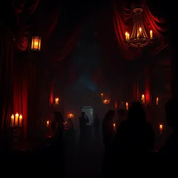Whispers in the Velvet Dark - Text-based game