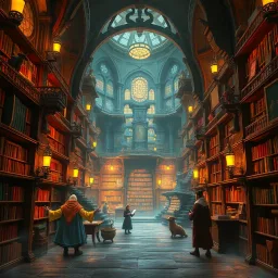 Arcane Architect: The Library of Secrets - Text-based game