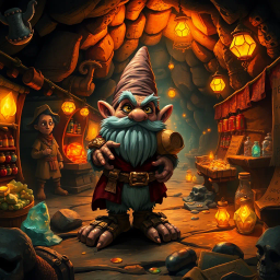 Beneath the Gnome-ward - Text-based game