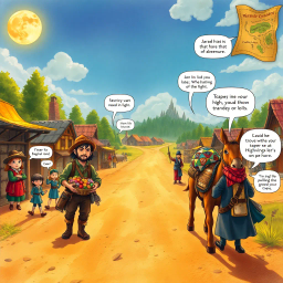 Wagon Tales: The Trader's Journey - Text-based game