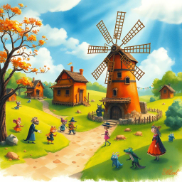 Milling Madness - Text-based game