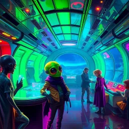 Galactic Gossip - Text-based game