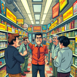 Retail Rumble: A Manager's Dilemma - Text-based game