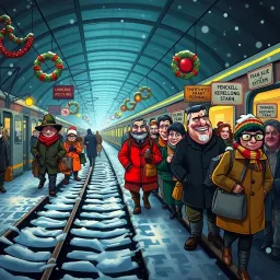 Kidnapped on the Tracks - Text-based game