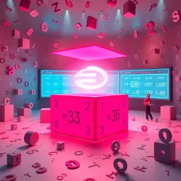 Spinning Equation Cube - Text-based game