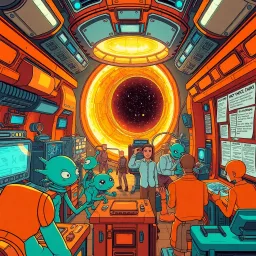 Wormhole Woes - Text-based game