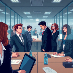 Corporate Jungle: The Office Chronicles - Text-based game