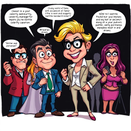 Fame Fumble - Text-based game