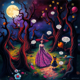 Witch's Reversal - Text-based game