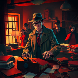 Whodunit: The Hello Chronicles - Text-based game