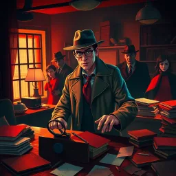 Whodunit: The Hello Chronicles - Text-based game