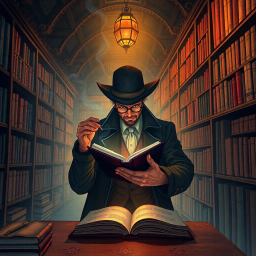 Bookbreaker: The Literary Heist - Text-based game