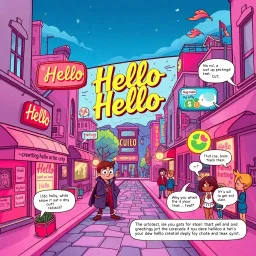 Whose Hello? - Text-based game