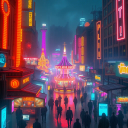 Cyberpunk Mystery text games