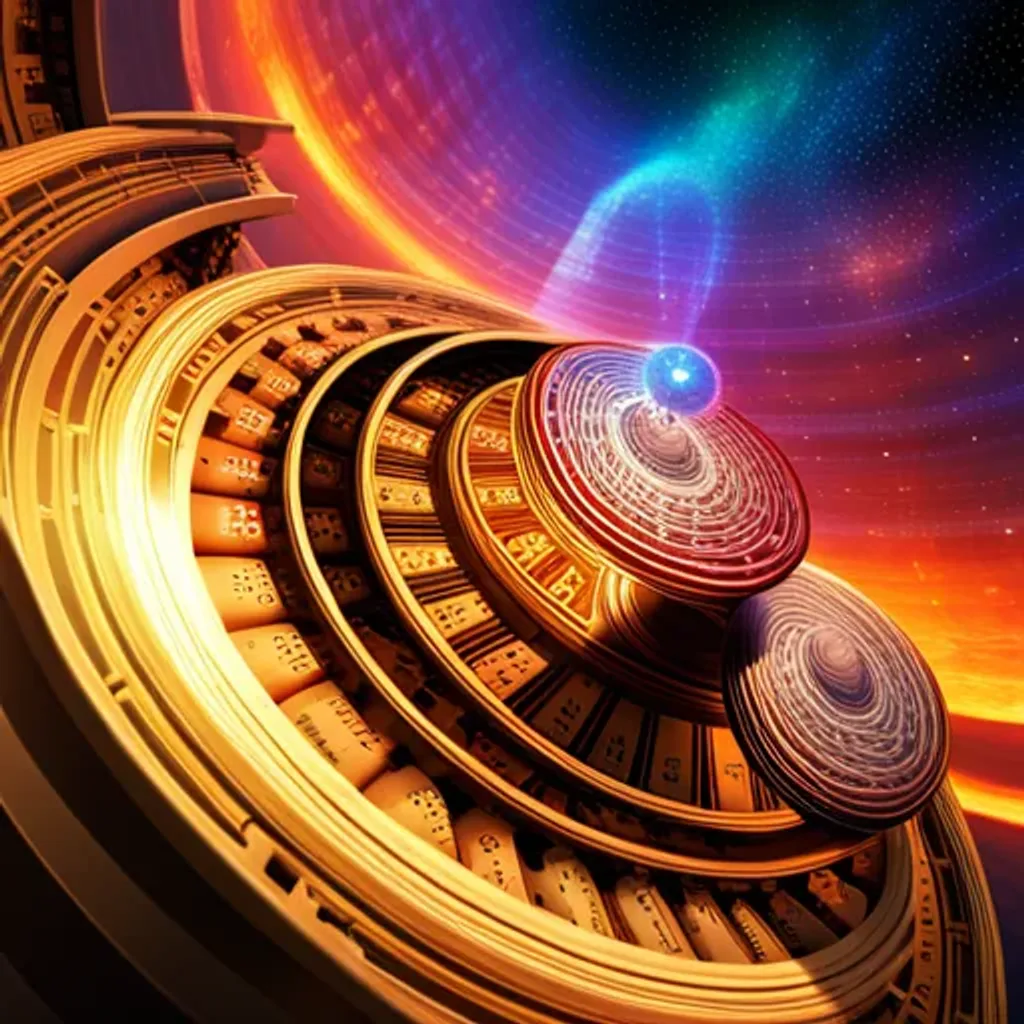 Spinning Glyphs