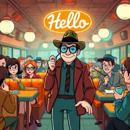 Whose Hello? - Text-based game