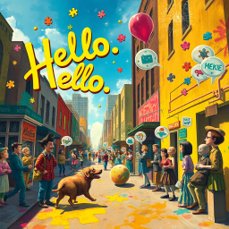 Whose Hello? - Text-based game