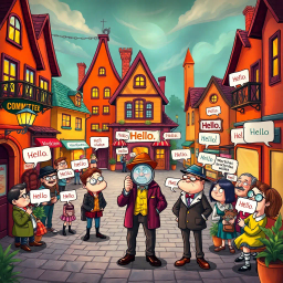 Whose Hello? - Text-based game