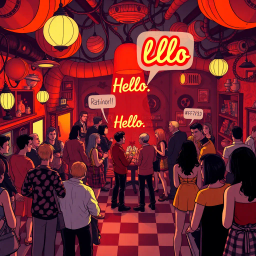 Whose Hello? - Text-based game