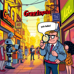 Whose Hello? - Text-based game