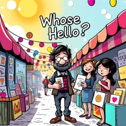 Whose Hello? - Text-based game