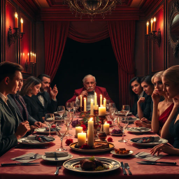 Dinner Parties and Dirty Secrets - Text-based game