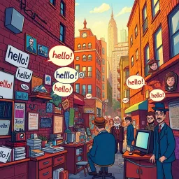Whose Hello? - Text-based game