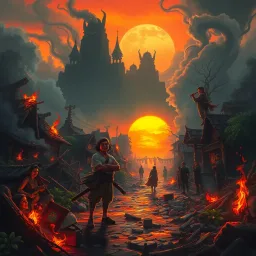 From Ashes to Castles - Text-based game