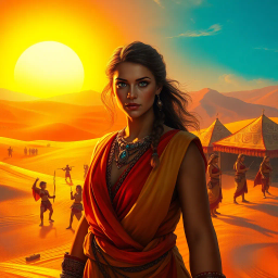 Saffron's Odyssey - Text-based game