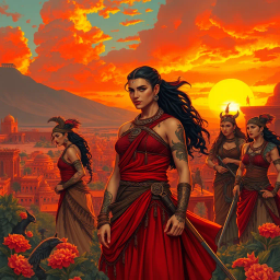 Saffron's Veil - Text-based game