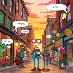 Mystery/Comedy text games