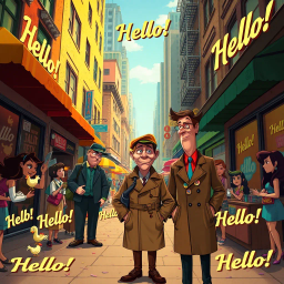 Whose Hello? - Text-based game