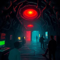 Hypno Hub Havoc - Text-based game