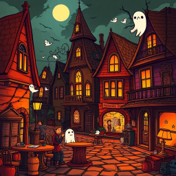 Phantom Pals: A Hauntingly Good Time - Text-based game