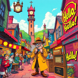 Whose Hello? - Text-based game