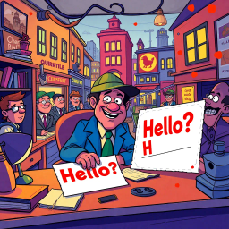 Whose Hello? - Text-based game