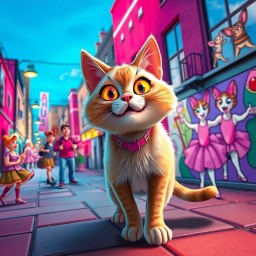 Purrfect Control - Text-based game