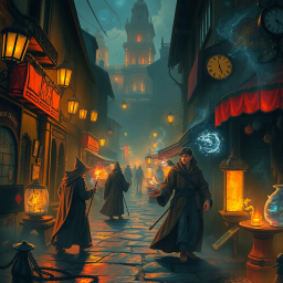 The Wandering Wizards - Text-based game