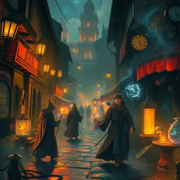 The Wandering Wizards - Text-based game
