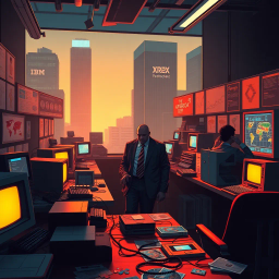 Protocol Wars: The TCP/IP Uprising - Text-based game