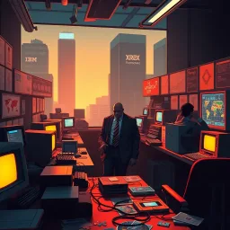 Protocol Wars: The TCP/IP Uprising - Text-based game