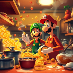 Pasta Chronicles: The Measure of Fate - Text-based game