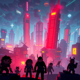 Robloxian Dystopia: Digital Rebellion - Text-based game