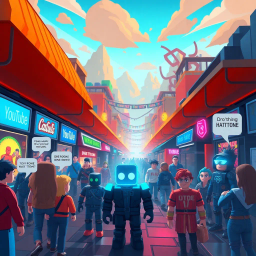 Viral Vanguard: The Roblox Rumble - Text-based game