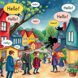 Whose Hello? - Text-based game