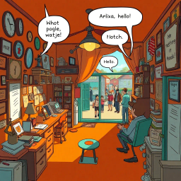 Whose Hello? - Text-based game