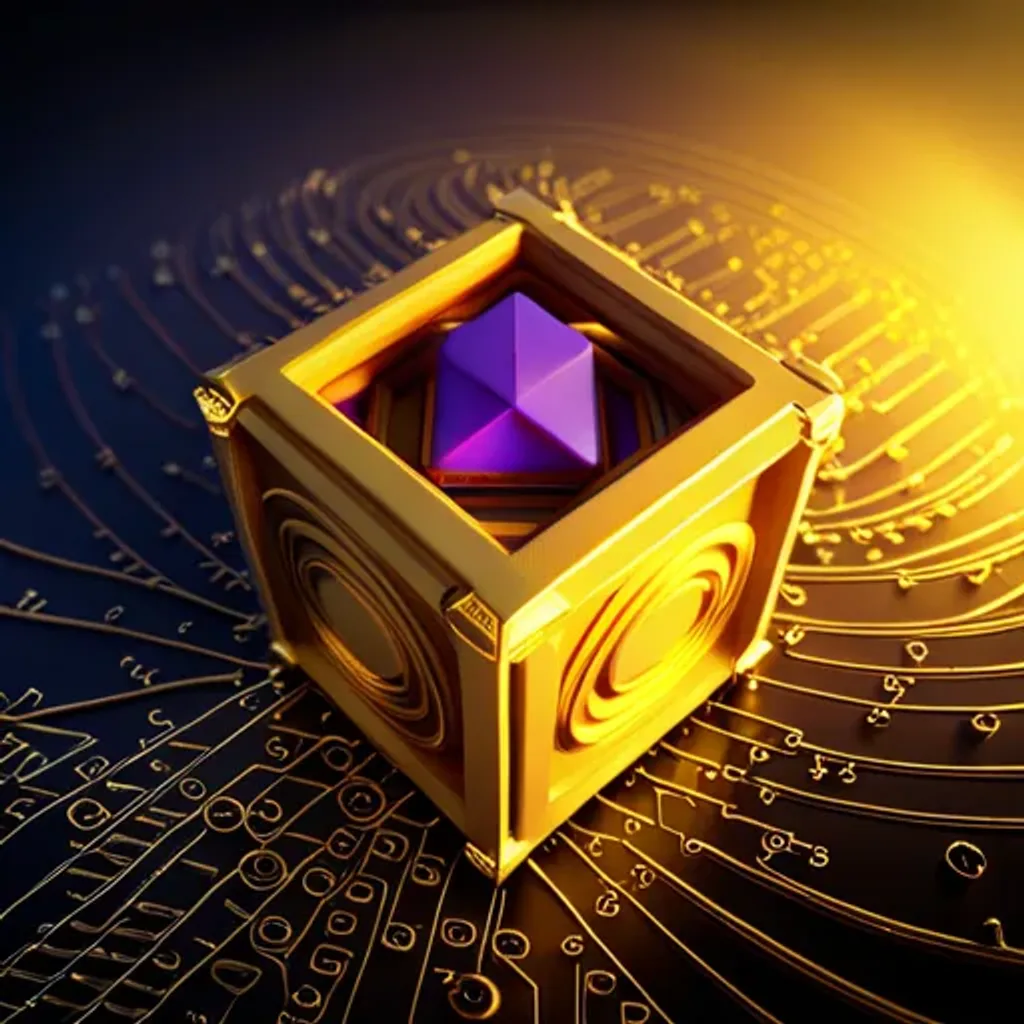 Spinning Math Cube
