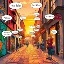 Whose Hello? - Text-based game